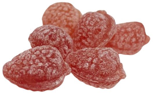 6 bonbons rouges