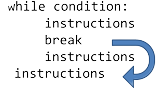 Instuction break