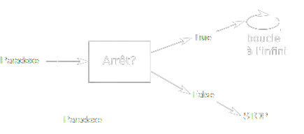 Le programme "Paradoxe" avec lui-même en entrée